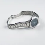 Patek Philippe Nautilus 3900/1A ‘Ladies’ Quartz Stainless Steel Blue Dial - Image 8