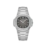 Patek Philippe Nautilus 5711/110P-001 Platinum Grey Dial Diamond Bezel