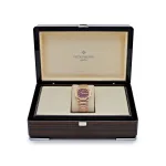 Patek Philippe Nautilus 7010/1R-013 ‘Ladies’ Quartz Rose Gold Purple Diamond Bezel (2024) - Image 12