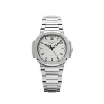 Patek Philippe Nautilus 7118/1A-010 Stainless Steel Silvery Opaline Dial