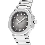 Patek Philippe Nautilus 7118/1A-011 'Ladies' Stainless Steel Smoke Grey Dial - Image 3