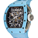 Richard Mille RM 011 Baby Blue Ceramic Felipe Massa Last Edition - Image 5