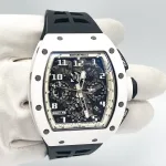 Richard Mille RM 011 FM ‘White Ghost’ White Ceramic Limited Edition - Image 8