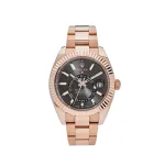 Rolex Sky-Dweller 326935 Rose Gold Rhodium Slate Grey Dial