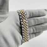 Rolex Datejust 116233 Yellow Gold Stainless Steel White Roman Dial Jubilee - Image 23