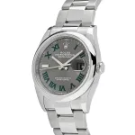 Rolex Datejust 126200 ‘Wimbledon’ Stainless Steel Slate Dial - Image 3