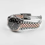 Rolex Datejust 126231 Rose Gold Stainless Steel Black Diamond Dial - Image 10