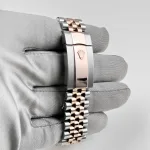 Rolex Datejust 126231 Rose Gold Stainless Steel Black Diamond Dial - Image 20