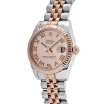 Rolex Datejust 178271 ‘Ladies’ Rose Gold Stainless Steel Sundust Dial - Image 6