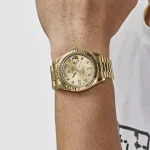 Rolex Day-Date 218238 Yellow Gold Champagne Diamond Dial - Image 3