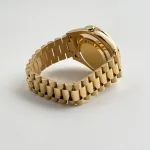 Rolex Day-Date 218398 Yellow Gold Champagne Dial Diamond Bezel - Image 8