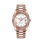 Rolex Day-Date 228235 Rose Gold White Roman Dial