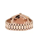 Rolex Day-Date 218235 Rose Gold Black Ruby Dial - Image 8