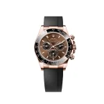 Rolex Daytona 126515LN Rose Gold Bright Chocolate Dial Oysterflex (2025) - Image 2