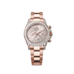 Rolex Daytona 126595TBR Rose Gold Sundust Diamond Dial Diamond Bezel - Image 2