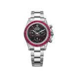 Rolex Daytona 126599TRU White Gold Diamond Black Dial Ruby Bezel (2023) - Image 2