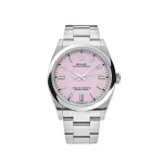 Rolex Oyster Perpetual 126000 Stainless Steel Candy Pink Dial - Image 2