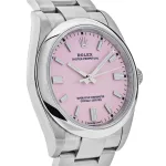 Rolex Oyster Perpetual 126000 Stainless Steel Candy Pink Dial - Image 10