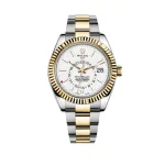 Rolex Sky-Dweller 326933 Stainless Steel Yellow Gold White Dial (2022)