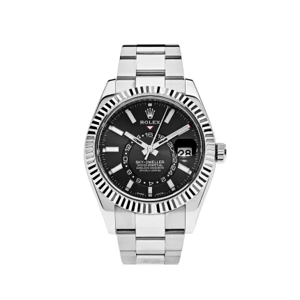 Rolex Sky-Dweller 326934 Stainless Steel Black Dial