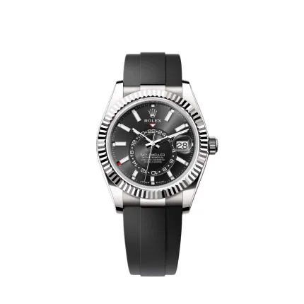 Rolex Sky-Dweller 336239 White Gold Black Dial Oysterflex