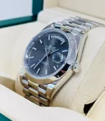 Rolex Day-Date 228206 Platinum Slate Dial - Image 2
