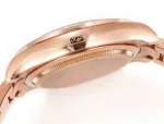 Rolex Daytona 126595TBR Rose Gold Sundust Diamond Dial Diamond Bezel - Image 12