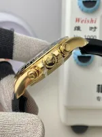 Rolex Daytona 126518LN Yellow Gold Turquoise Dial Oysterflex (2025) - Image 12