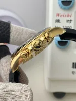 Rolex Daytona 126518LN Yellow Gold Turquoise Dial Oysterflex (2025) - Image 11