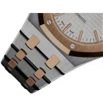 Audemars Piguet Royal Oak Selfwinding 15450SR.OO.1256SR.01 Two-Tone Silver Dial - Image 4