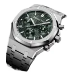 Audemars Piguet Royal Oak 26240ST.OO.1320ST.04 Selfwinding Chronograph ’50th Anniversary’ Stainless Steel Khaki Green Dial - Image 5