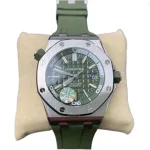 Audemars Piguet Royal Oak Offshore 15710ST.OO.A052CA.01 Diver Stainless Steel Green Dial - Image 3