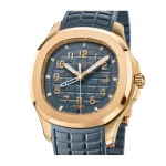 Patek Philippe Aquanaut 5269R-001 ‘Travel Time’ Quartz Rose Gold Blue Dial (2024) - Image 4
