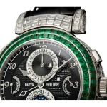 Patek Philippe Grand Complications 6300/403G-001 Grandmaster Chime White Gold Emeralds - Image 3