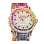 Patek Philippe Aquanaut 5260/1455R-001 ‘Haute Joaillerie’ Rainbow Gemstones and Diamonds - Image 5